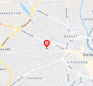 Where is WellBeing Clinics Derby