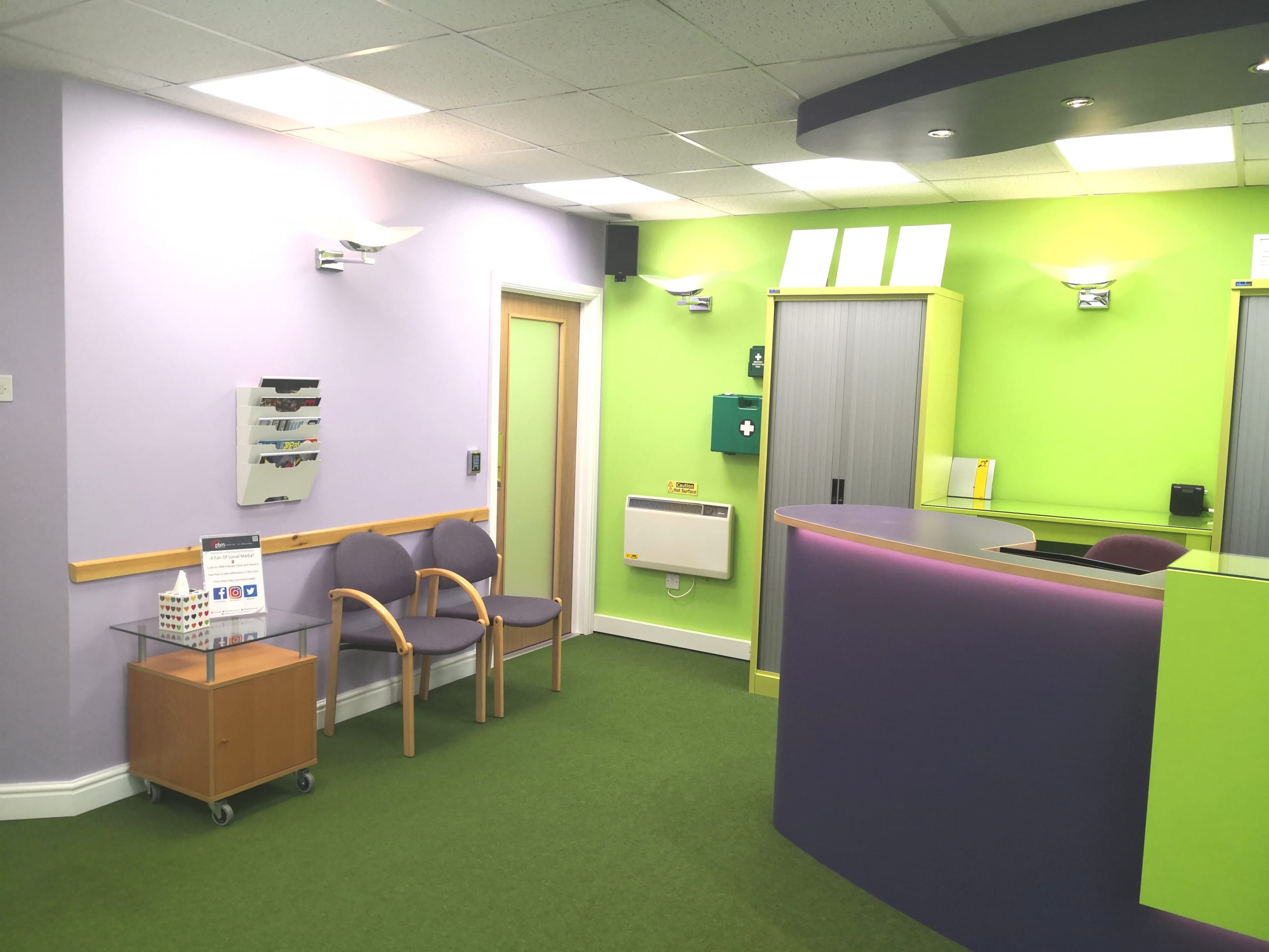 WellBeing Clinics Reception